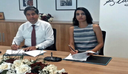 Girne Üniversitesi ile Harkov Üniversitesi arasında protokol imzalandı