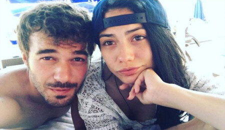 Demet Özdemir ile Yusuf Çim'den ayrılmadık pozu