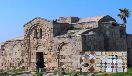 Ayios Philon Kilisesi'nin korunması çalışmaları devam ediyor...