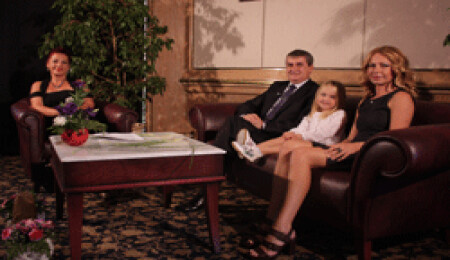 "Hişt Hişt Baksana" programının bu haftaki konuğu Ulubay Ailesi