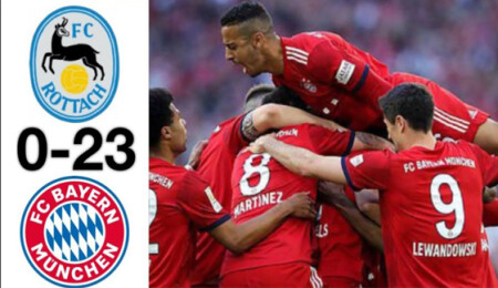 Bayern Münih 'hazırlık maçı' dinlemedi, rakibine 23 gol attı