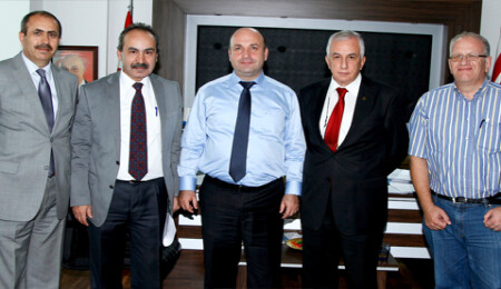 Bakırcı, Maden Tetkik Arama yetkililerini kabul etti