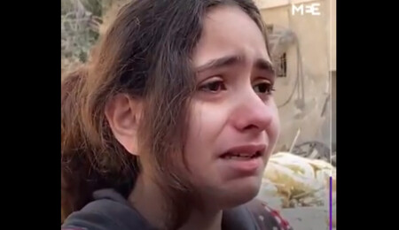 Evi bombalanan Filistinli Nadeen: Halkım için ne yapabilirim, sadece 10 yaşındayım, korkuyorum…