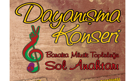 Baraka Müzik Topluluğu Sol Anahtarı'ndan dayanışma konseri