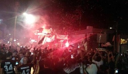 Şampiyon Beşiktaş, Dereboyu mahşer yeri