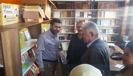 Binali Yıldırım Gazimağusa Namık Kemal meydanında idi