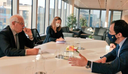 Christodoulides – Josep Borrell görüşmesinde Türkiye’nin daha pratik eylemlerde bulunması ele alındı