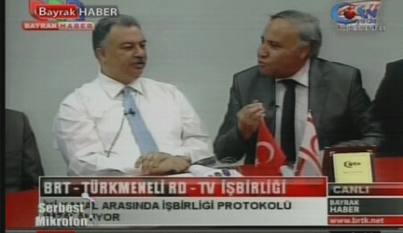 Türkmeneli TV ile BRTK arasında işbirliği protokolü