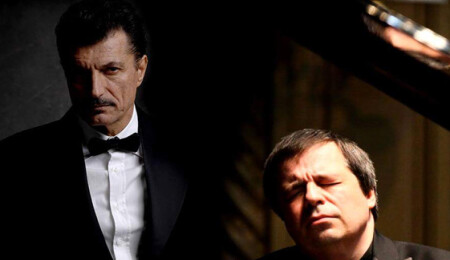 Burhan Öçal and Alexey Botvinov konseri 5 Ekimde Bellapais Manastırında...