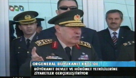 Büyükanıt KKTC'de