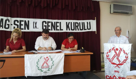 Çağ-Sen 9. Olağan Genel Kurulu yapıldı: Davulcu yeniden başkan
