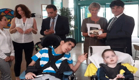 Hasan Çakmak'ın sesli kitabı için Almanya'da işbirliği