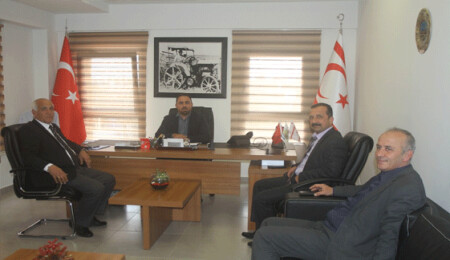 TÜK Yönetim Kurulu Başkanı İzzi, Kıbrıs Türk Çiftçiler Birliği'ni ziyaret etti