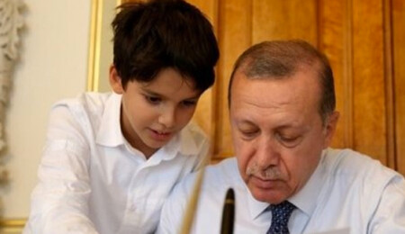Cumhurbaşkanı Erdoğan'ın torunu TRT Çocuk'ta!