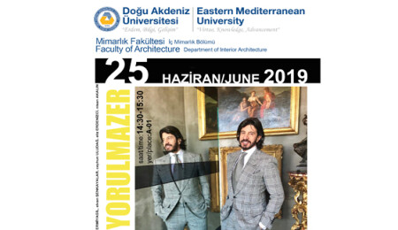 DAÜ İç Mimarlık Bölümü Mezuniyet Projesi Jürisi ve Sergisi'ne hazırlanıyor