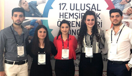 DAÜ, 17. Ulusal Hemşirelik Öğrencileri Kongresinde temsil edildi