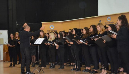 DAÜde 24 Kasım Öğretmenler Günü nedeniyle oratoryo gerçekleştirildi