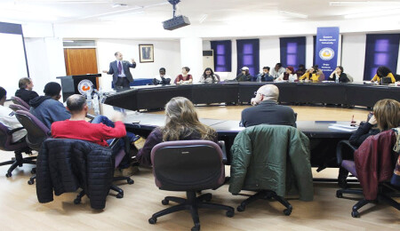 DAÜ’de Enerji Güvenliği ve Kıbrıs sorunu tartışıldı