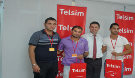 En çok kontör yükleyen Telsim Özgür Genç'li DAÜ'den çıktı! 