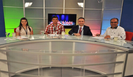 DAÜ "Ada Işığı" programına Niğde Güzel Sanatlar Lisesi'nden misafirler katıldı