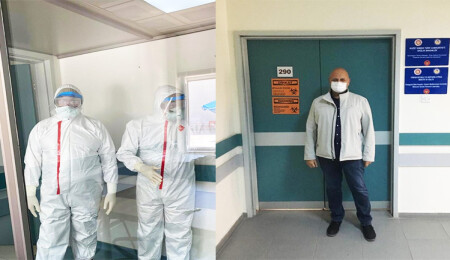 DAÜ Diş Hekimliği Fakültesi Dekan Yardımcısı Prof. Dr. Tüzmen Covid-19 testlerini anlattı