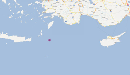 Akdeniz'de 6.3 büyüklüğünde deprem