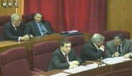 Denktaş'tan Meclise sessiz protesto
