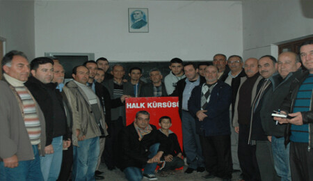 DP "Halk Kürsüsü" Bafra'daydı