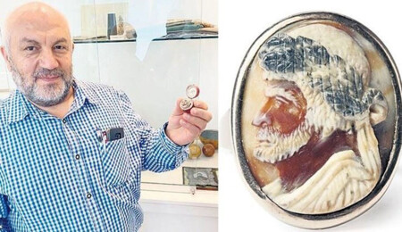 Barbaros Hayrettin Paşa'nın yüzüğü 9 bin 500 euro'ya yeni sahibinde