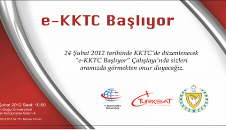 "e-KKTC Başlıyor" çalıştayı cuma günü YDÜ'de...