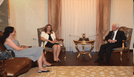 Eroğlu, Kemal Saraçoğlu Vakfı'nı kabul etti