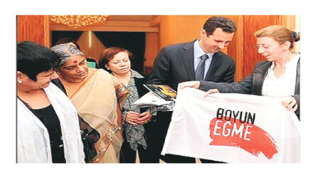 Esad'dan "Boyun Eğme" fotoğrafı