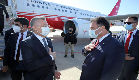 Fuat Oktay'dan KKTC paylaşımı: Bir ve beraber olmak için KKTC'deyiz