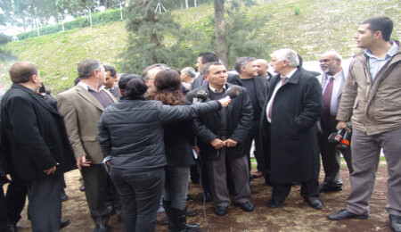 Kuğulu Park'ta çadırlar kuruldu, ateşler yakıldı