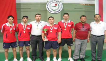 Masa Tenisi şampiyonu GAÜ oldu