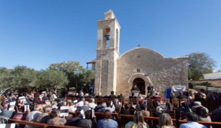 Koruçam'da bulunan St. George kilisesi restorasyon çalışması sona erdi