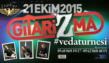 Gitarizma, Veda Turnesi ile Zephyr Bar'da olacak