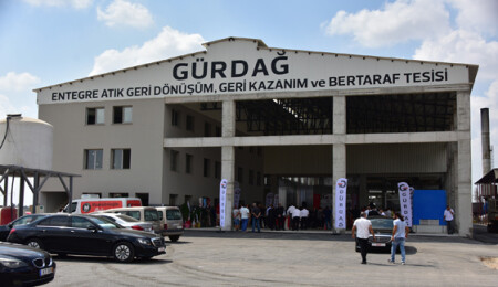 Gürdağ Entegre Atık Geri Dönüşüm, Geri Kazanım ve Bertaraf Tesisi'nin ilk etabı açıldı