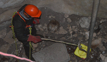 Sivil Savunma ekipleri bu kez Gufi Yılanı kurtardı