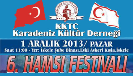 Hamsi Festivali'nin 6'ncısı yarın İskele şubesinde yapılacak