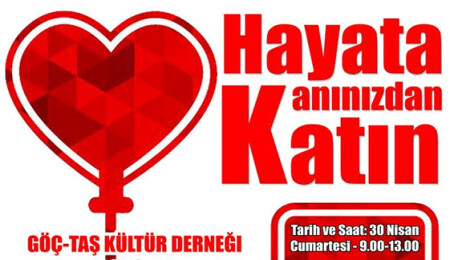 "Hayata Kanınızdan Katın" sloganı ile kan bağışı kampanyası düzenleniyor