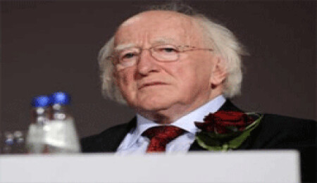 İrlanda'nın yeni Cumhurbaşkanı İşçi Partili Michael Higgins