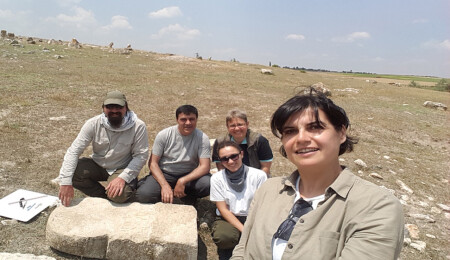 Eskişehir’de eski Frigçe Yazıtlı Stel bulundu