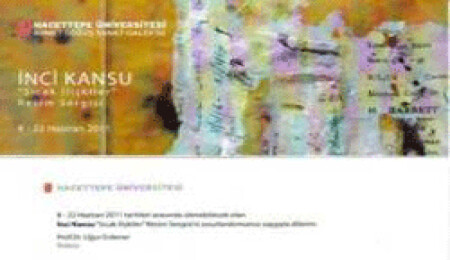 İnci Kansu'nun sıcak ilişkiler adlı sergisi Ankara'da açılıyor