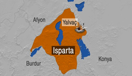 Isparta'da askeri eğitim uçağı düştü: 3 şehit