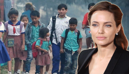 Angelina Jolie bir aileyi evlat edindi