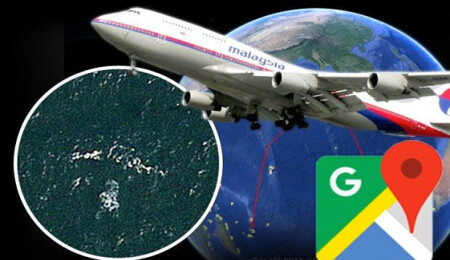 Kayıp Malezya uçağı Google Maps'te bulundu