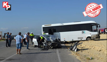 Kalecik'te kaza: Yavuz Güneş ağır yaralandı
