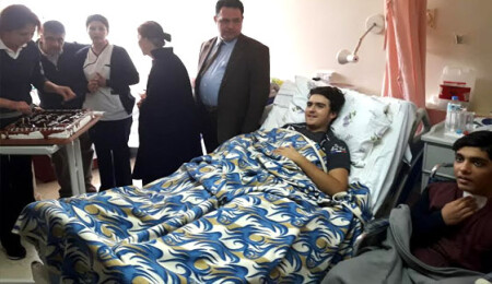 Kamil için sürpriz doğum günü partisi