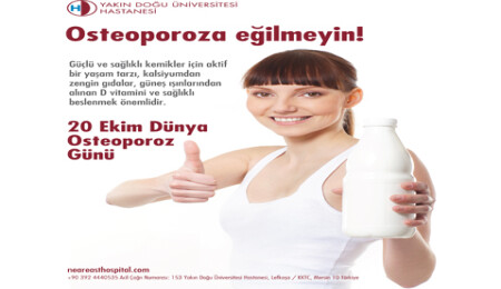 YDÜ Hastanesi 20 Ekim Dünya Osteoporoz Günü nedeniyle açıklamalarda bulundu